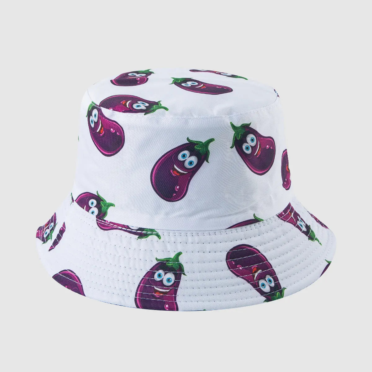 Unisex Hip-Hop Animal Plant Printing Bucket Hat