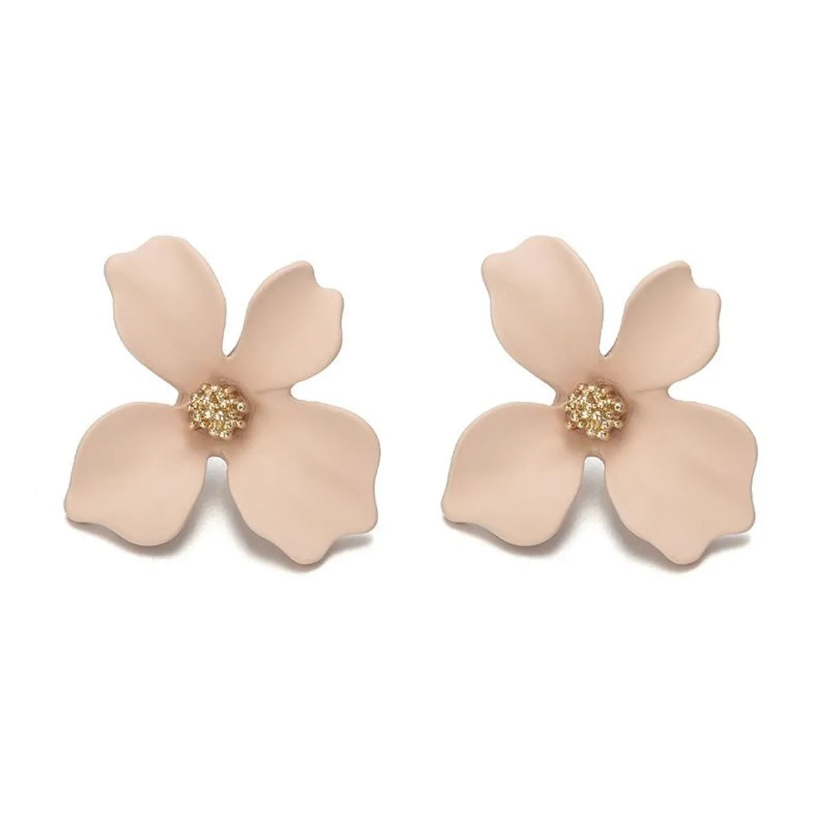 New Fresh Flower Alloy Earrings Nhpf145123