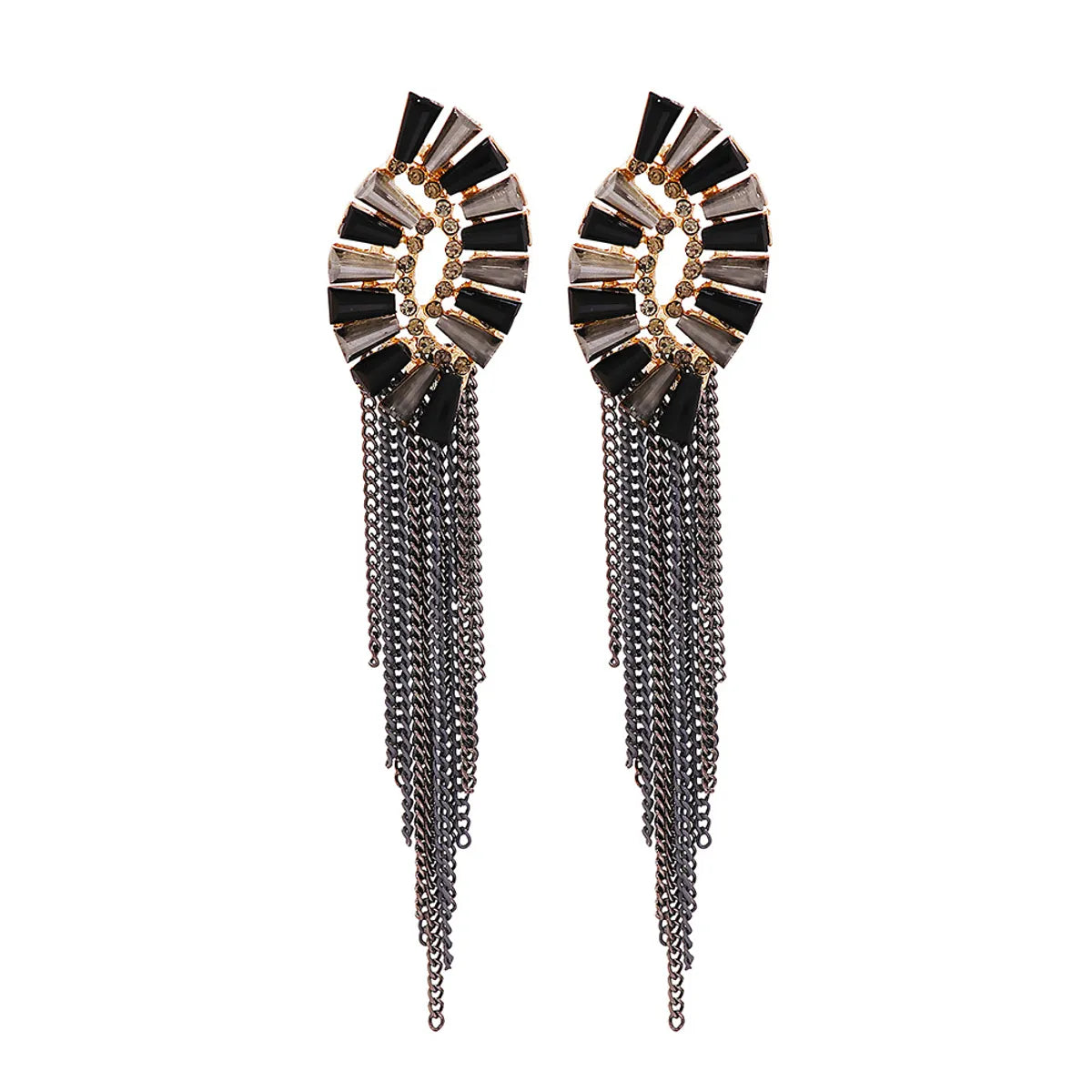 Diamond Alloy Earrings Ear Studs