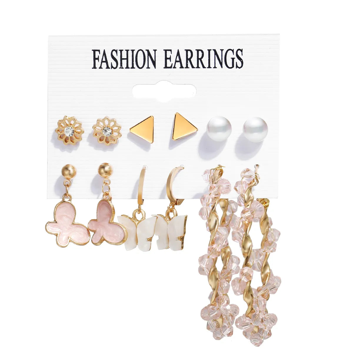 Fashion Letter Earrings