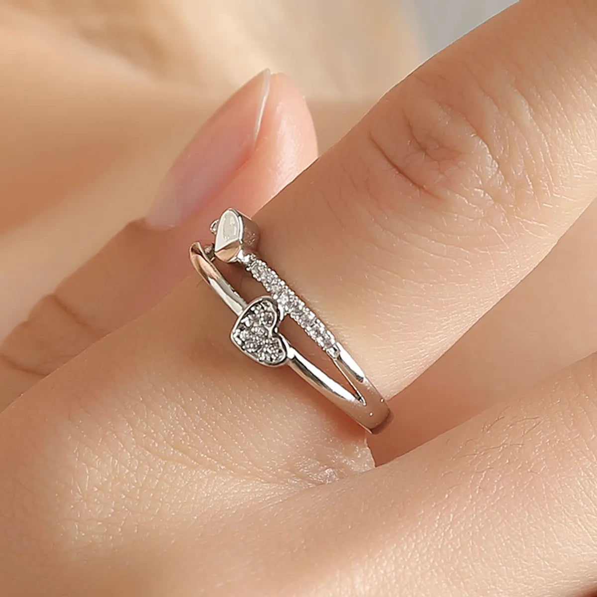 New Korean Creative Heart-to-heart Ring