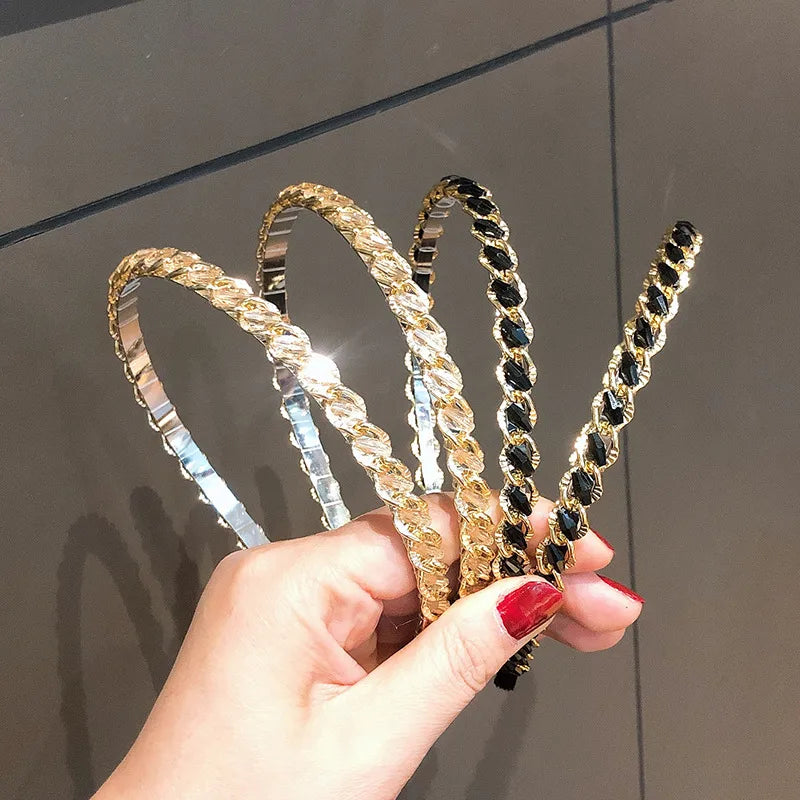 New Korean Crystal Headband