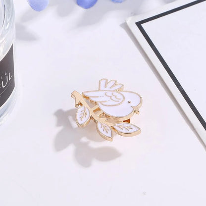 Korean Style Animal Alloy Plating No Inlaid Women'S Brooches