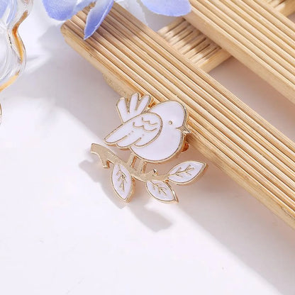 Korean Style Animal Alloy Plating No Inlaid Women'S Brooches