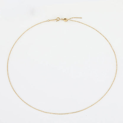 New Ladies Titanium Steel Necklace Simple Chain Clavicle Chain Diy Necklace Chain Wholesale Gooddiy