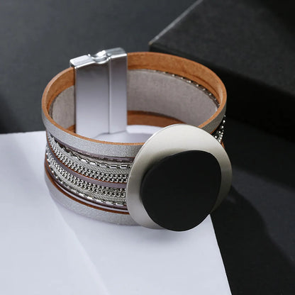 New Leather Fashion Bracelet