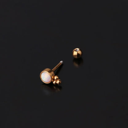 New Mini Screw Ball Single Earrings