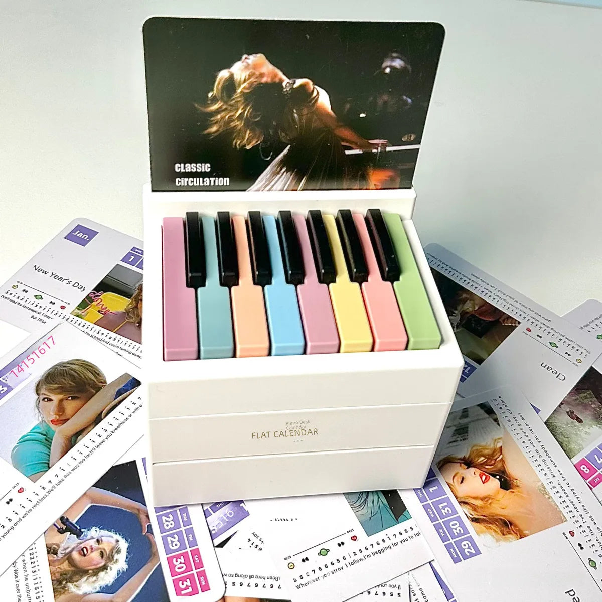 New Mold Taylor Swift Piano Calendar  TIKTOK Business Wholesale Factory