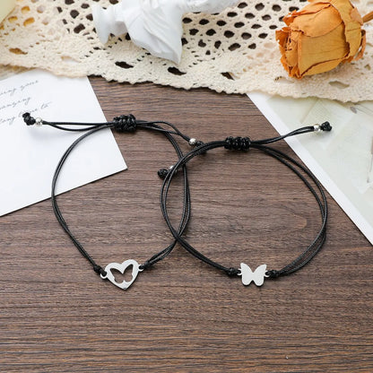 Vintage Style Heart No Inlaid Women'S Bracelets