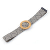 New Pp Straw Woven  Round Buckles Fashion Casual Decoration All-Match Trousers Elastic Belt