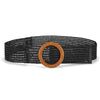 New Pp Straw Woven  Round Buckles Fashion Casual Decoration All-Match Trousers Elastic Belt