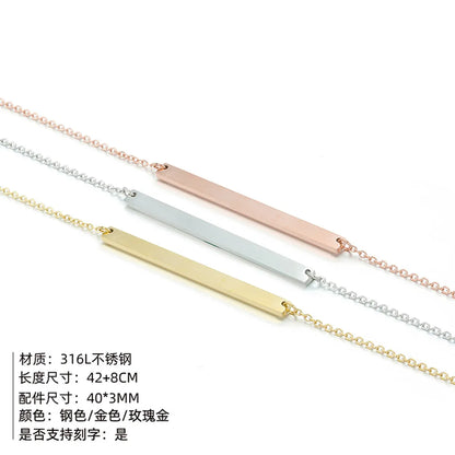 New Products Stacked Multi-layer Stainless Steel Necklace Ladies Pearl Necklace Accessories Wholesale Gooddiy