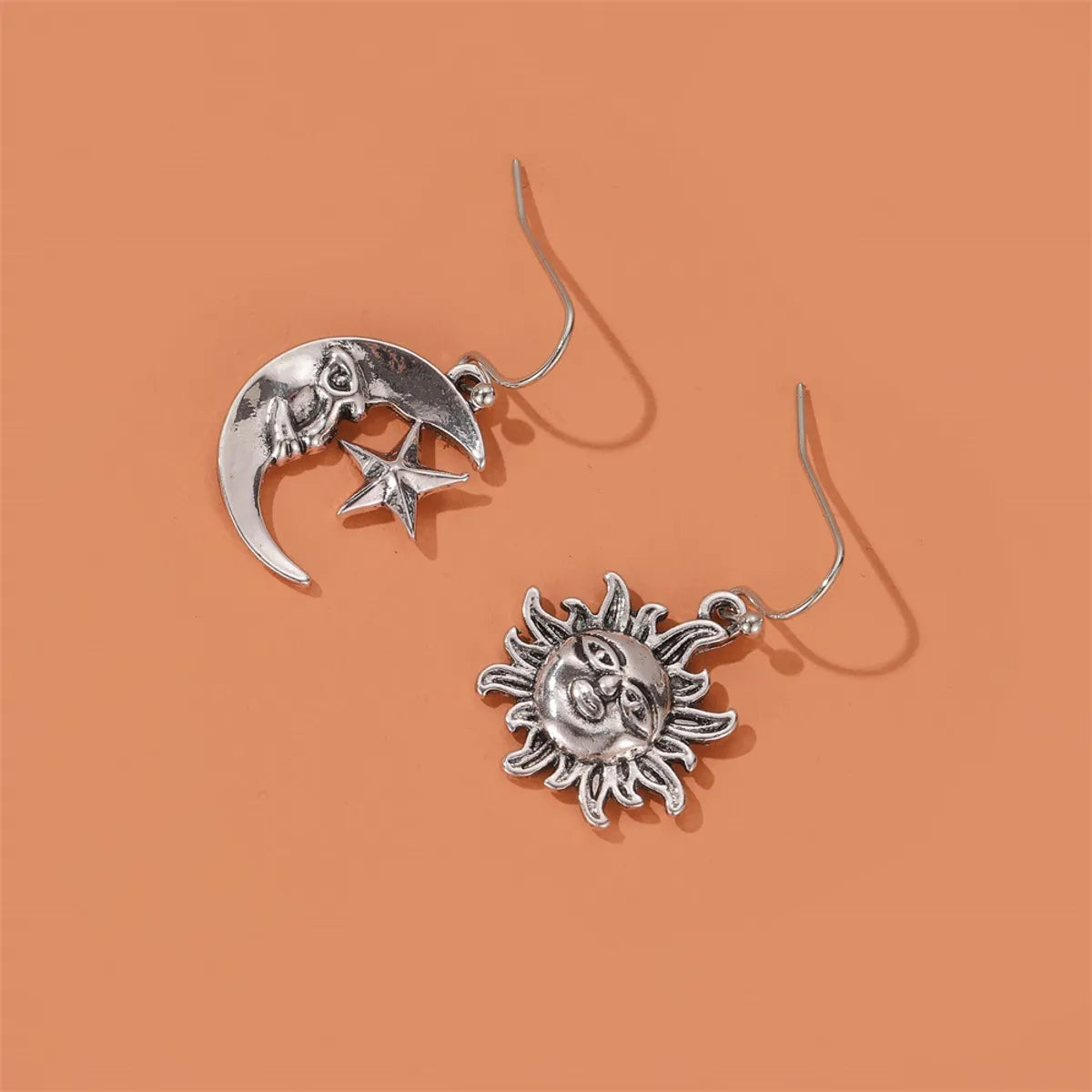 Simple Style Plating Alloy No Inlaid Earrings