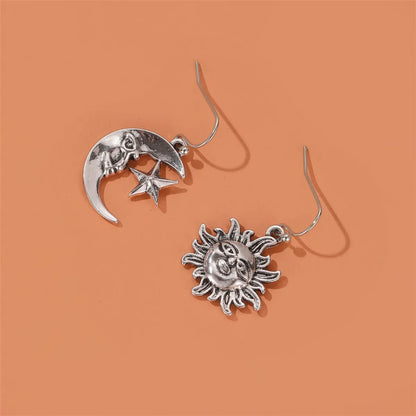 Simple Style Plating Alloy No Inlaid Earrings