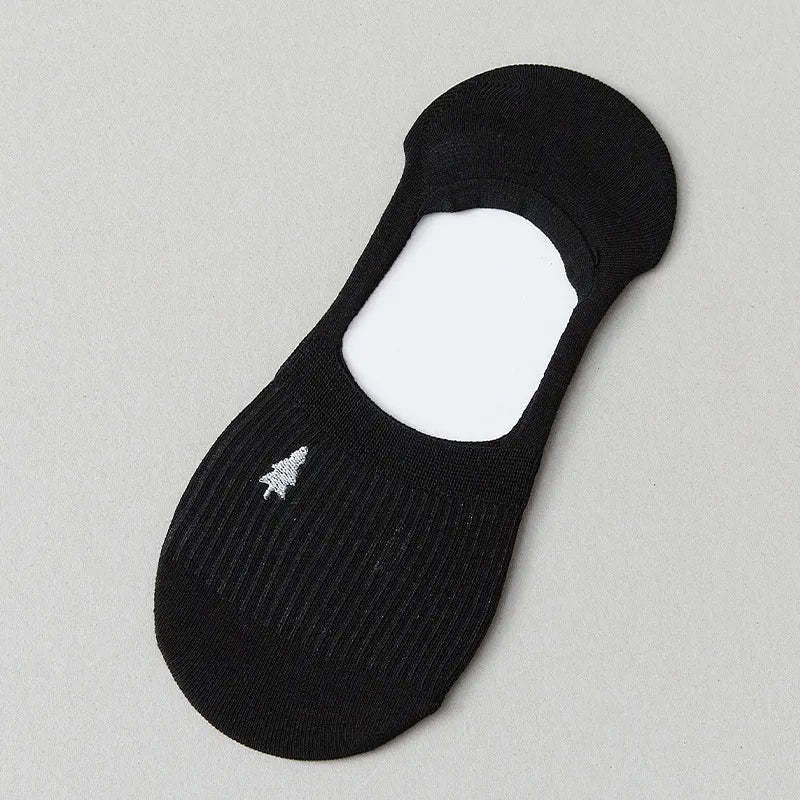 New Socks Female Shallow Mouth Invisible Mesh Breathable Cotton Socks Cute Cartoon Boat Socks