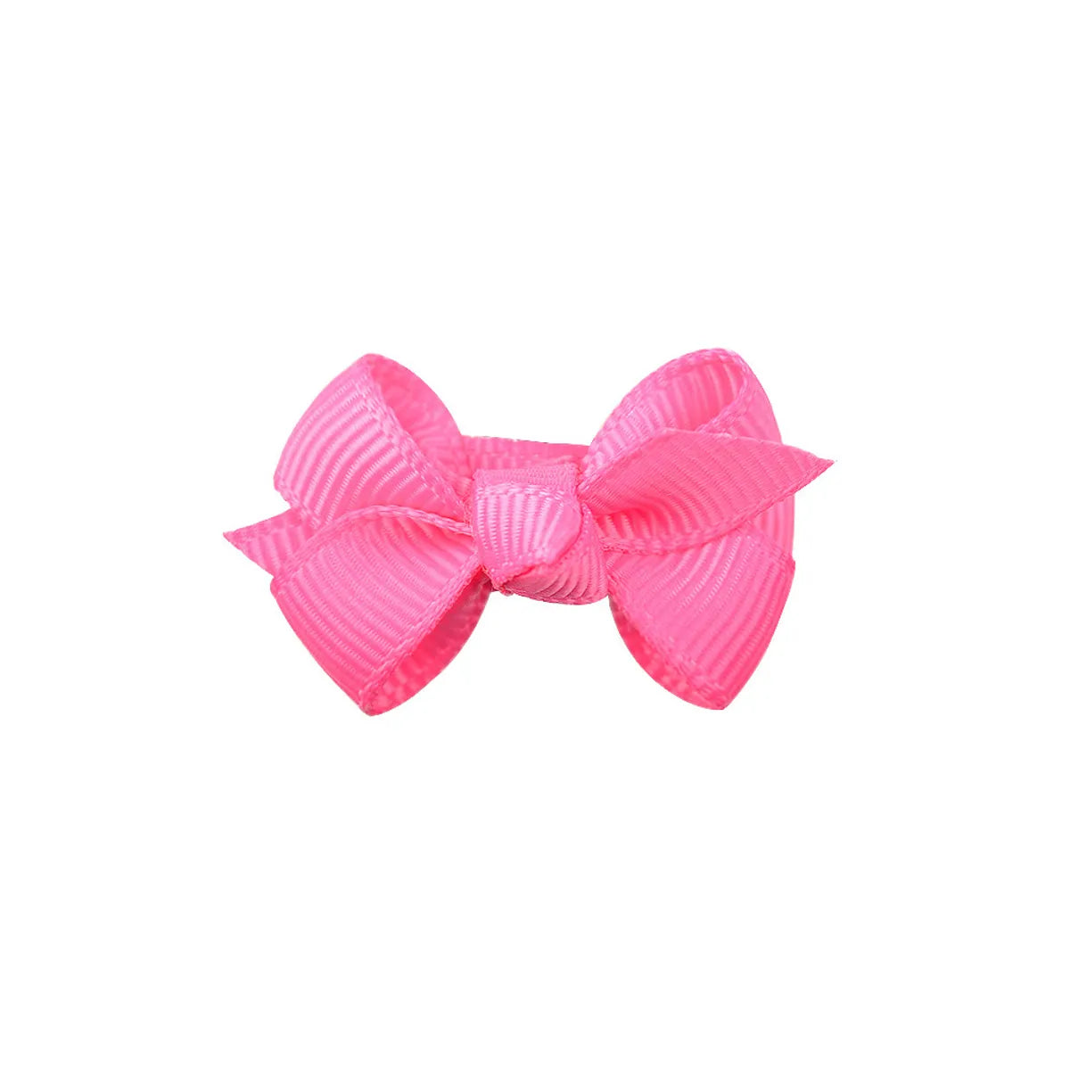 New Solid Color Bow Baby'S Hair Clip Set Wholesale Nihaojewelry