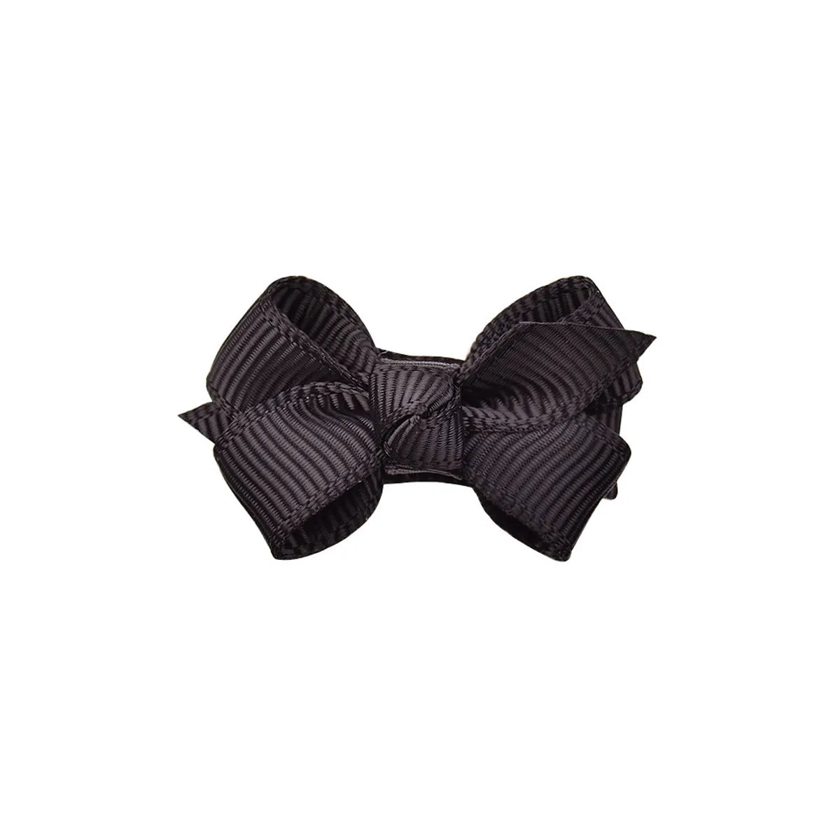 New Solid Color Bow Baby'S Hair Clip Set Wholesale Nihaojewelry