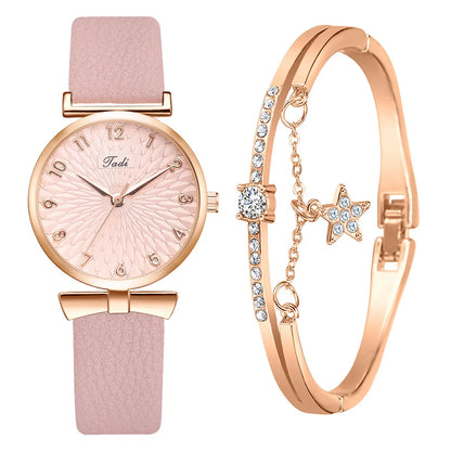 New Style Ladies Watch Belt Quartz Watch Female Watch