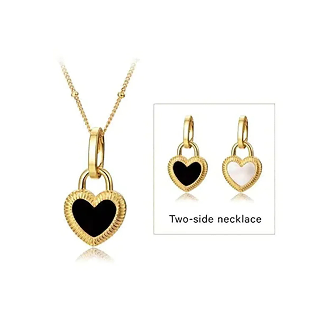 Wholesale Jewelry Fashion Geometric Stainless Steel Plating Necklace