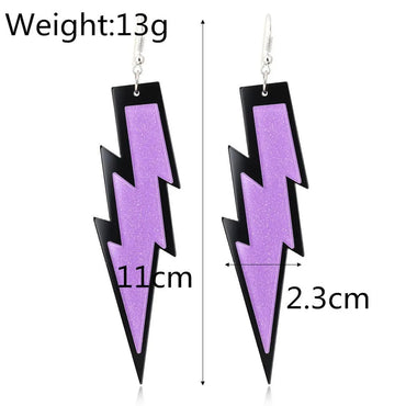 Fashion Lightning No Inlaid Earrings