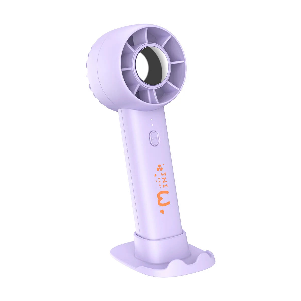 New Usb Charging Handheld Fan Mini Student Portable Desktop Stand Turbine Bladeless Little Fan Gift