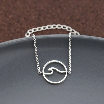 Ocean Style Hot  New Hailang Beach Pendant Bracelet Surfer Ocean Exquisite Round Bracelet