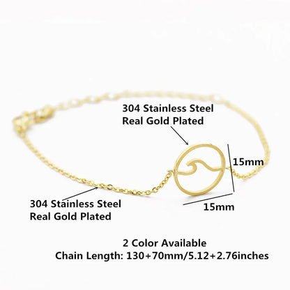 Ocean Style Hot  New Hailang Beach Pendant Bracelet Surfer Ocean Exquisite Round Bracelet