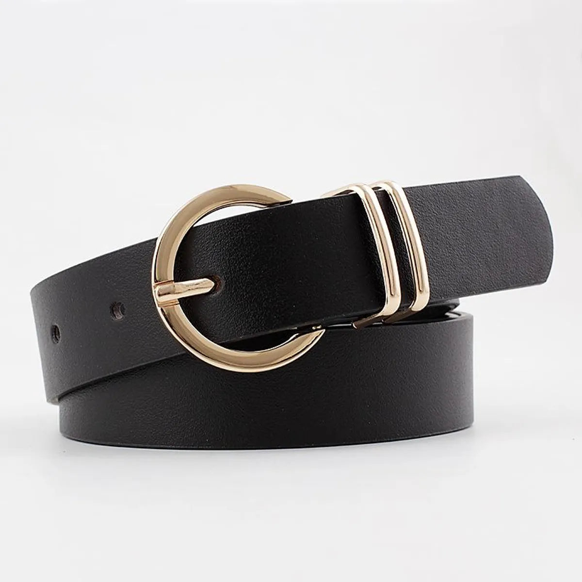 New Women'S Decorative Jeans Belt Wild Fashion Pin Buckle Simple Pants Belt