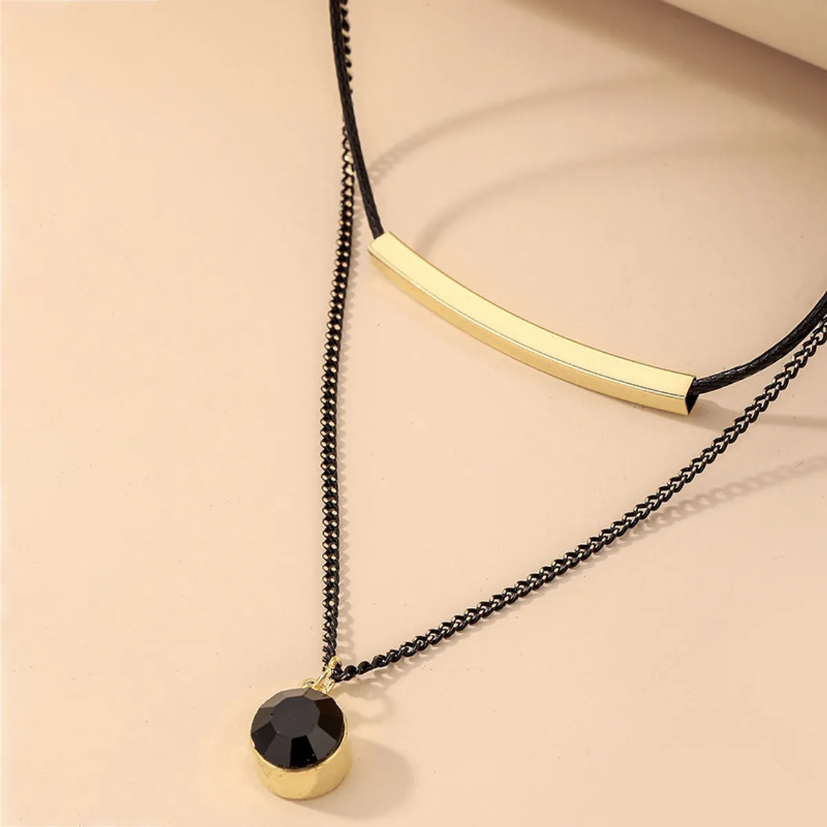 Fashion Geometric Alloy Wholesale Necklace