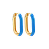 Nihaojewelry Jewelry Wholesale Fashion New Alloy Oil Drop U-Shaped Ear Buckle