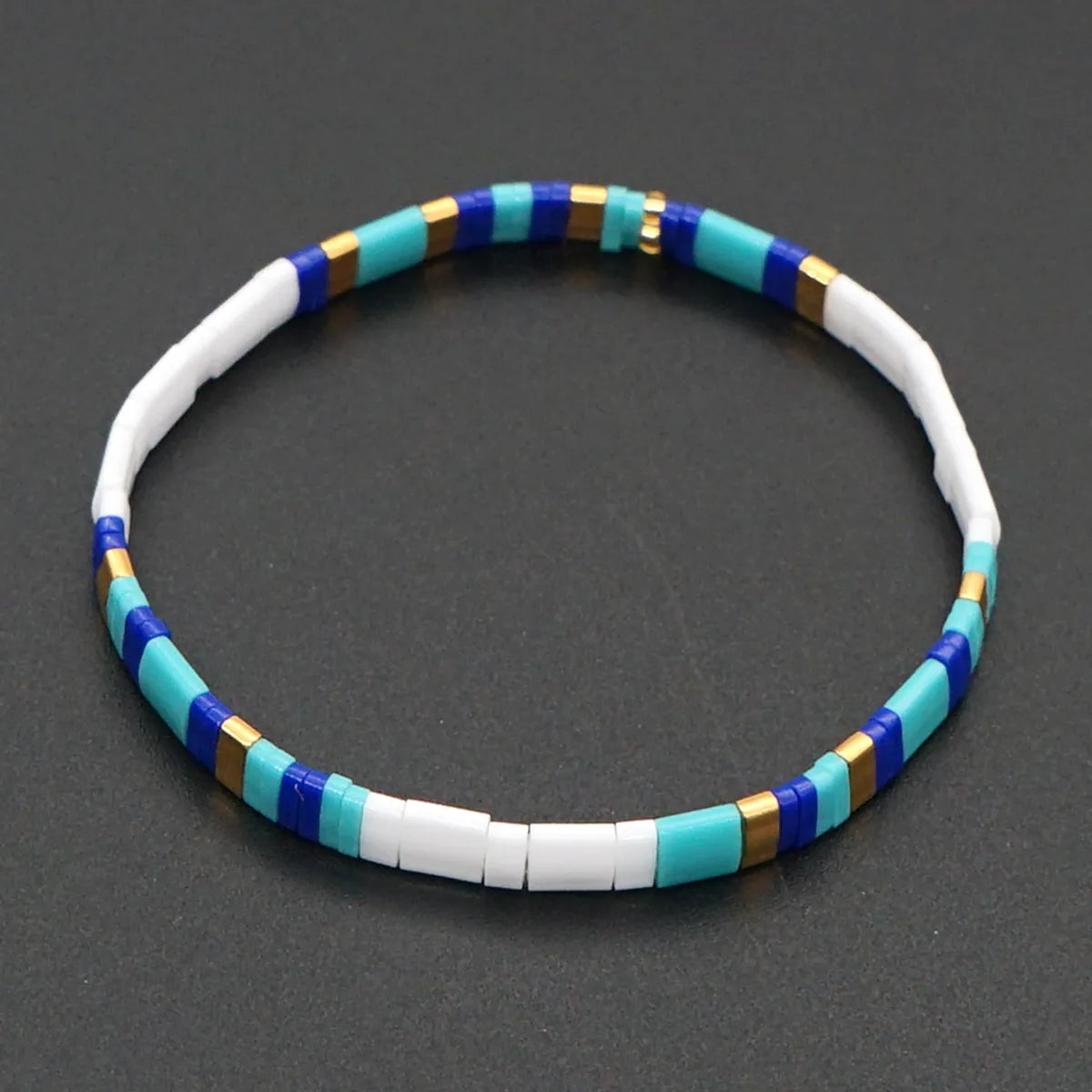 Nihaojewelry Wholesale Jewelry Fashion Woven Beaded Multi-Layered Colorful Bracelet