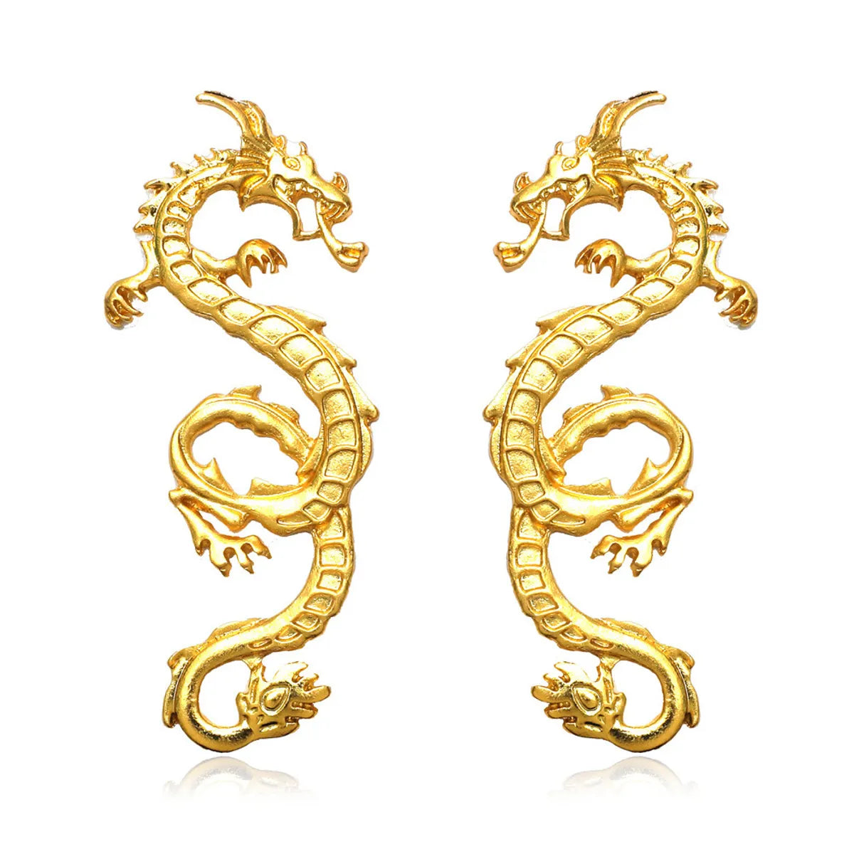 Fashion Animal Plating Alloy No Inlaid Earrings Ear Studs