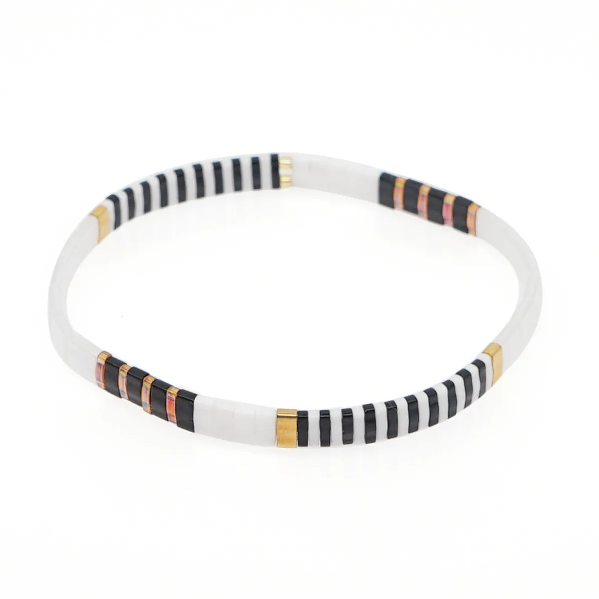 Nihaojewelry Wholesale Jewelry Simple Bohemian Multi-Layered Woven Gold Beads Bracelets