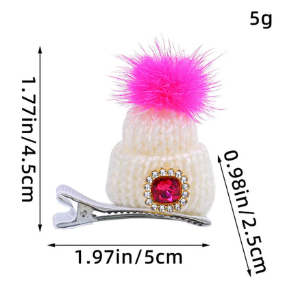 Nordic Style Classic Style Christmas Hat Plastic Cloth Iron