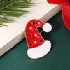 Nordic Style Cute IG Style Christmas Hat Christmas Tree Christmas Socks Alloy Enamel Unisex Brooches