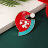 Nordic Style Cute IG Style Christmas Hat Christmas Tree Christmas Socks Alloy Enamel Unisex Brooches