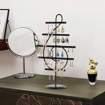 Nordic Style Notes Metal Iron Jewelry Rack