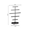 Nordic Style Notes Metal Iron Jewelry Rack