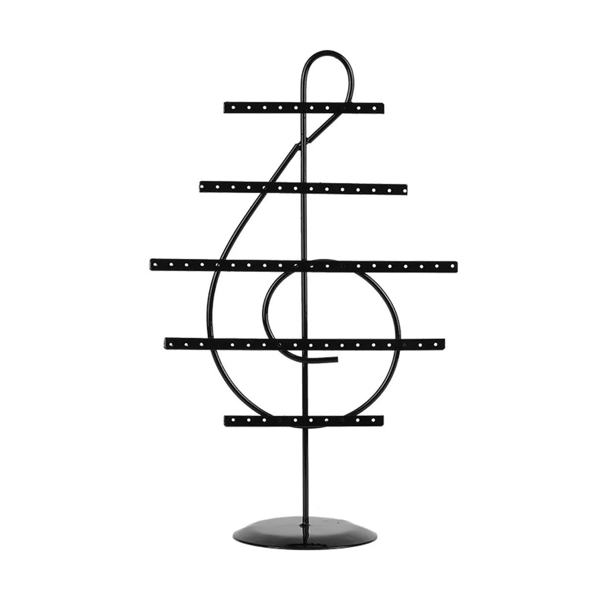 Nordic Style Notes Metal Iron Jewelry Rack