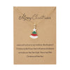 Nordic Style Simple Style Christmas Tree Santa Claus Snowman Alloy Wholesale Pendant Necklace