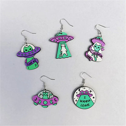 Novelty  Arylic Women'S Drop Earrings 1 Pair