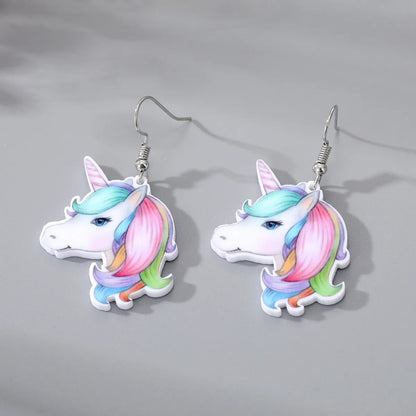 Wholesale Jewelry 1 Pair Novelty Animal Arylic Drop Earrings