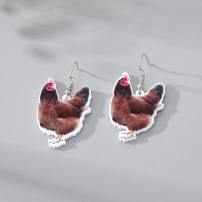 Wholesale Jewelry 1 Pair Novelty Animal Arylic Drop Earrings