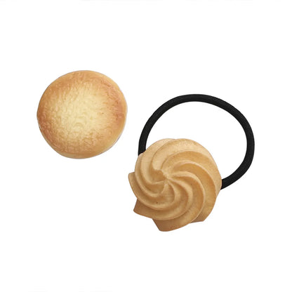 Novelty Cookies Plastic Hair Clip