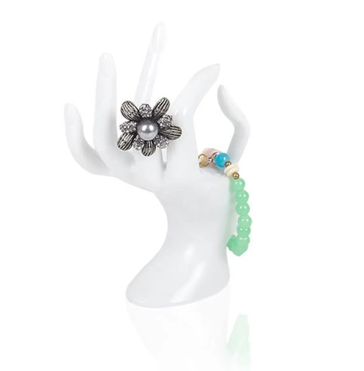 Novelty Gesture Plastic Jewelry Rack