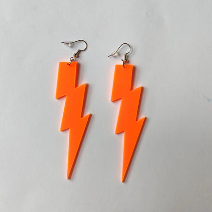 Novelty Lightning Arylic Women'S Drop Earrings 1 Pair