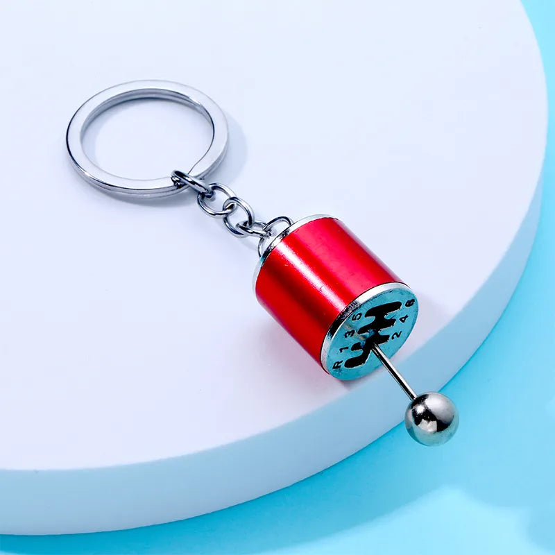 Novelty Solid Color Alloy Plating Bag Pendant Keychain