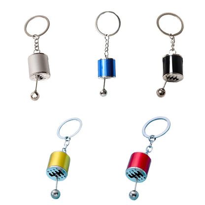 Novelty Solid Color Alloy Plating Bag Pendant Keychain