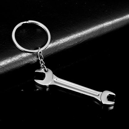 Novelty Solid Color Alloy Polishing Plating Unisex Bag Pendant Keychain