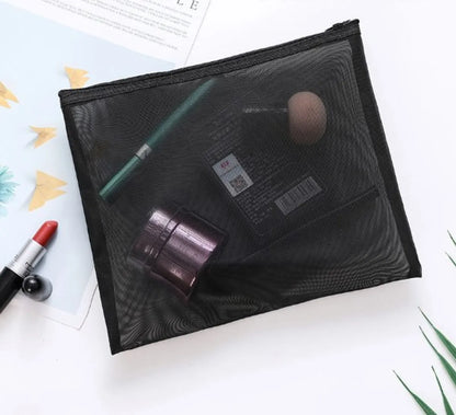 Mesh Portable Portable Multifunctional Travel Cosmetic Storage Bag